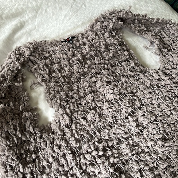 Yest The Netherlands Women’s Sz. 6 Shaggy Statement Cardigan vest - Picture 4 of 7